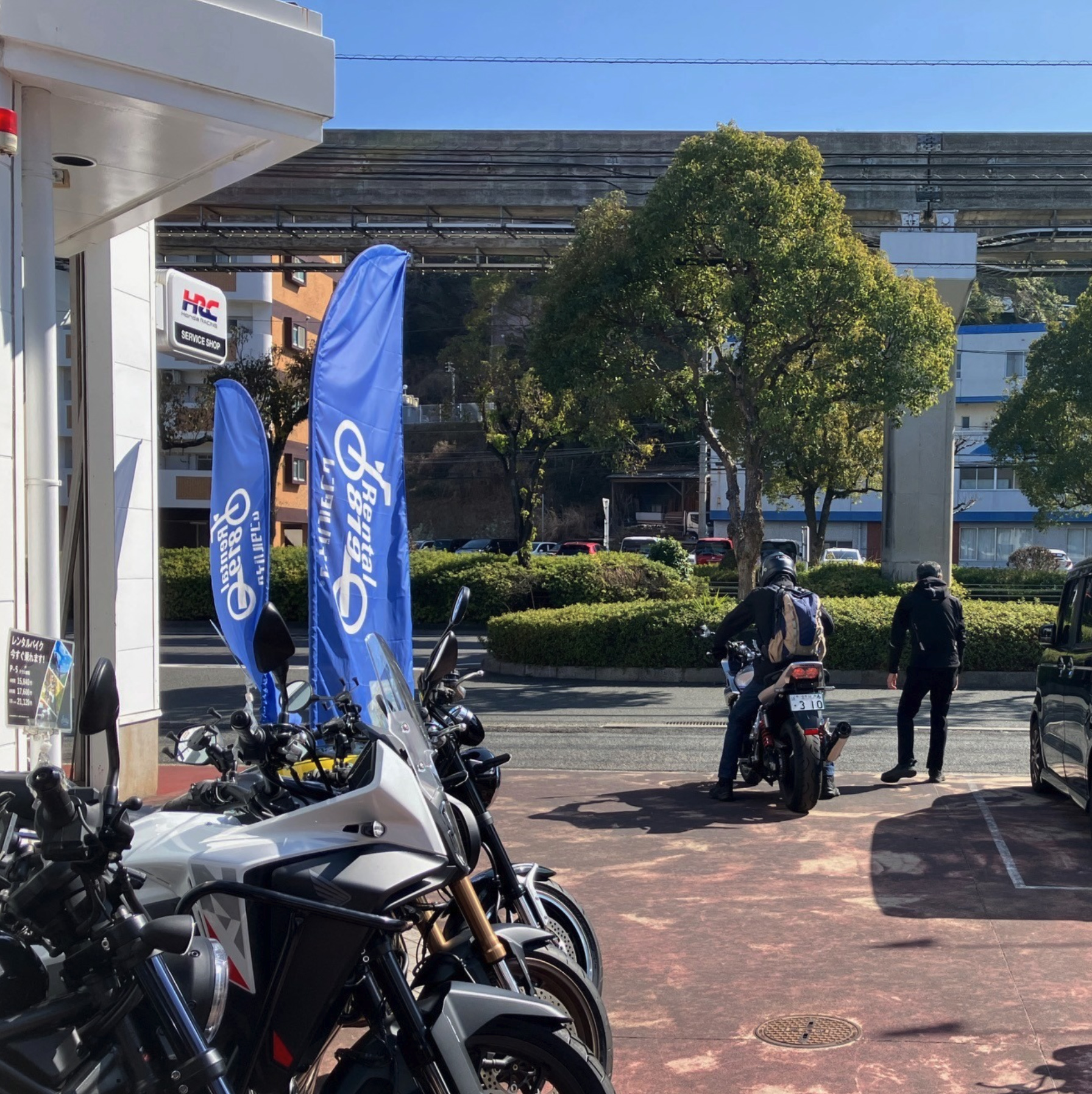 レンタルバイクで北九州周遊の旅へ